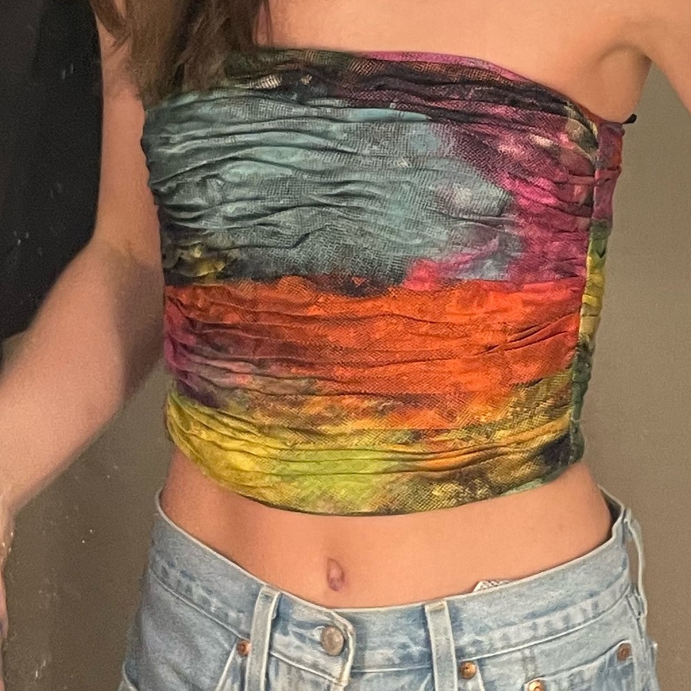 Vintage multicolor top (made in Italy)